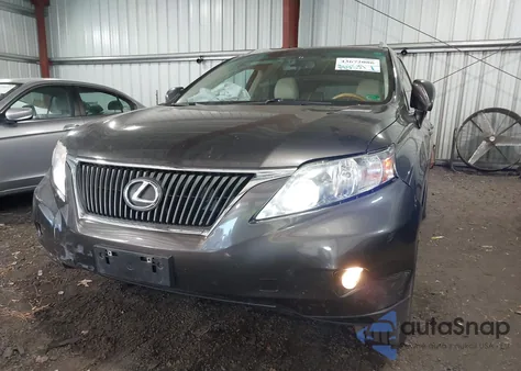 2010 Lexus Rx 350 из США, поврежденный, VIN 2T2BK1BA9AC047285